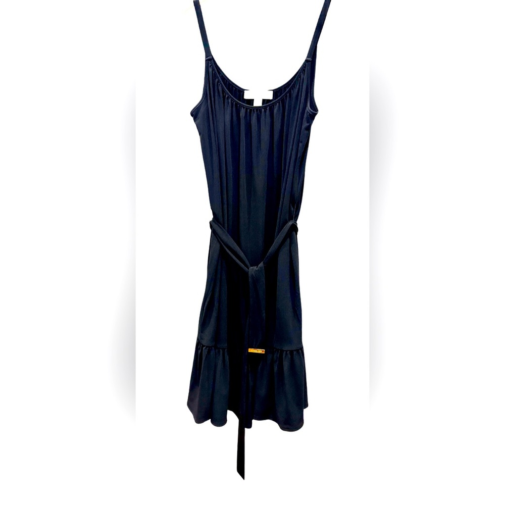 Michael Kors bottom ruffle dress with removable belt